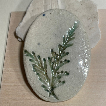 evergreen brooch