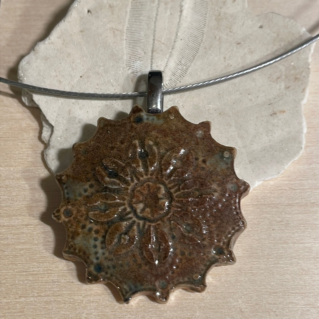 medallion necklace