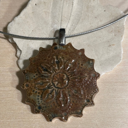 medallion necklace