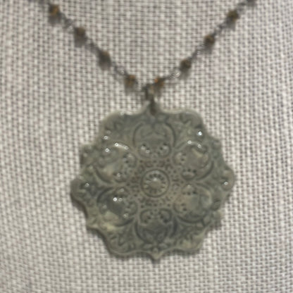 medallion necklace