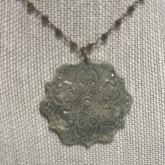 medallion necklace