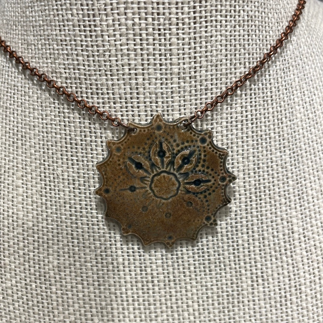 medallion necklace