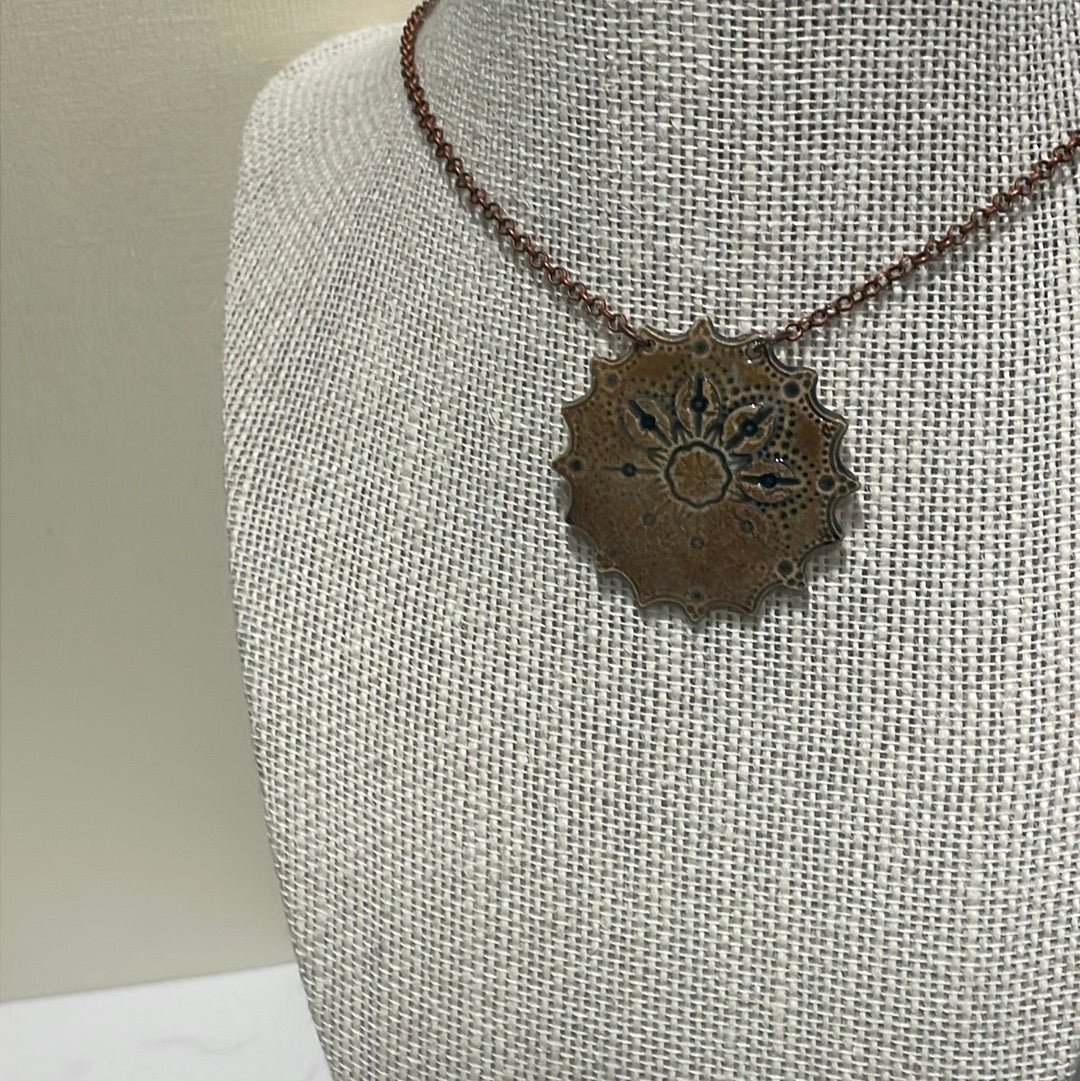 medallion necklace