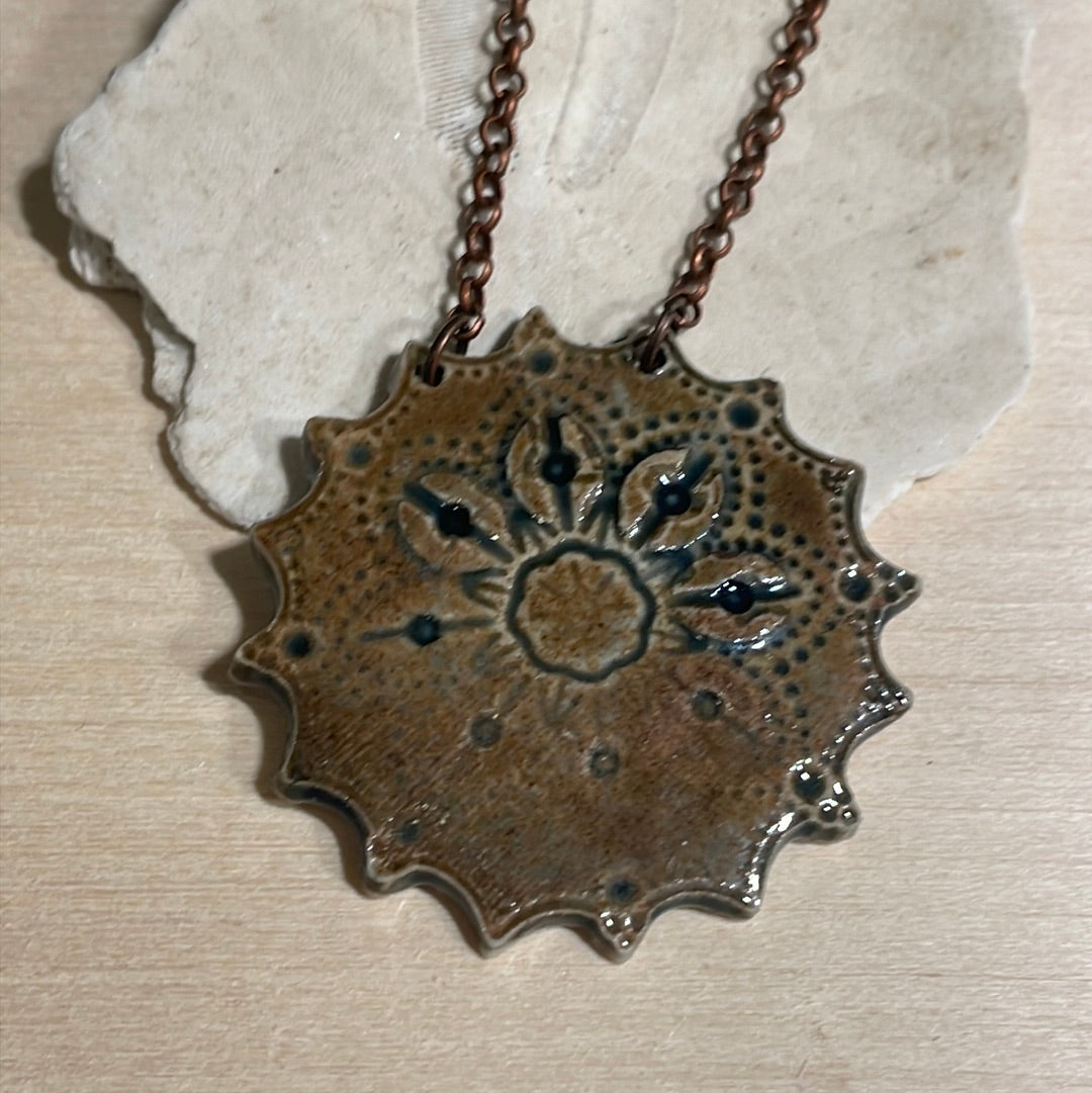 medallion necklace