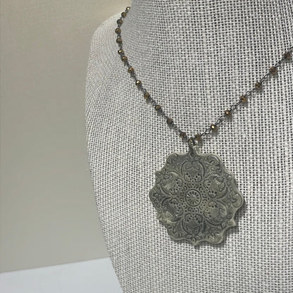 medallion necklace