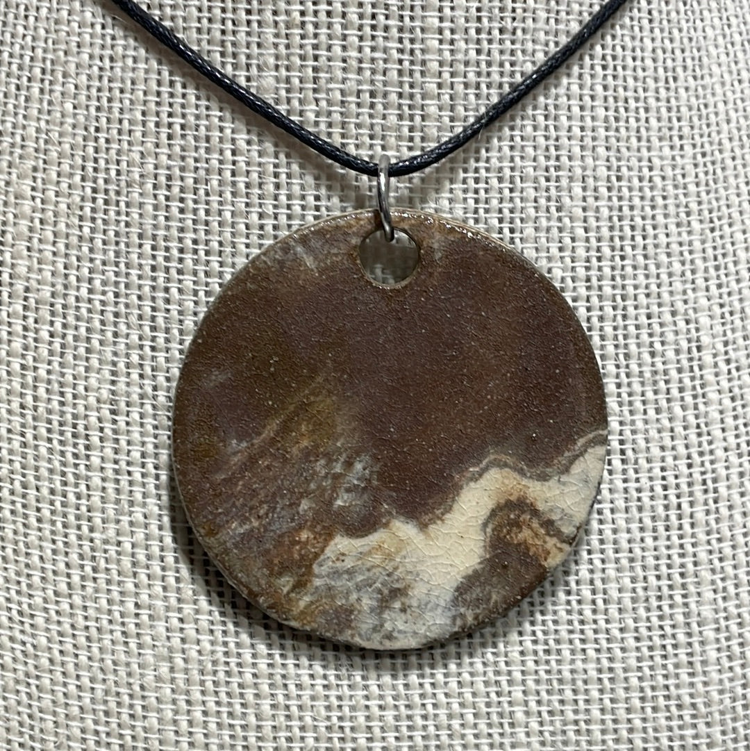 marbled necklace